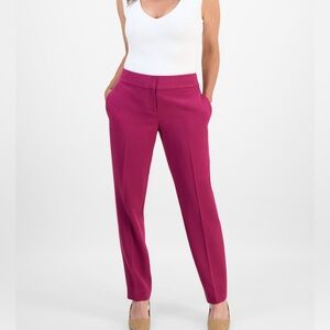 Pink Kasper Stretch Women’s Crepe Pants